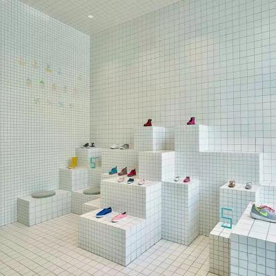 China Europe kids shoes show for retail store kids store fixtures clothes show kids shop fittings for interior design for sale