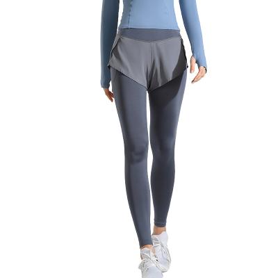 China Wholesale Custom Breathable 4 Way Stretch Fitness Clothes High Waist Yoga Pants Casual Breathable Quick Dry Sports Track Pant With Pocket for sale