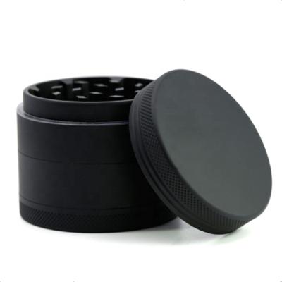 China Aircraft Grade Aluminum Anodizd Aluminum Matte Black Herb Grinder for sale