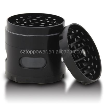 China Chrome zinc alloy grinder 2inch/2.2inch/2.5 inch 4 piece pokeball weed grinder for sale