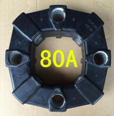 China 80A excavator rubber coupling for sale