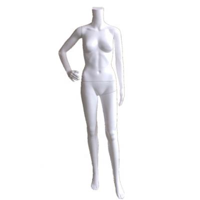 China Other wholesale headless white used plastic female mannequins for diaplsy clothes for sale