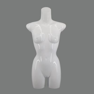 China Good Quality Plus Size Half Body Female Inflatable Mannequin For Display Bust Body Mock for sale