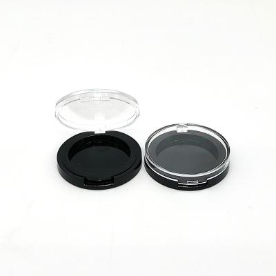 China 2.1gps Transparent Round Gift Box Set Repairing Makeup Powder Empty Cosmetic Packaging for sale