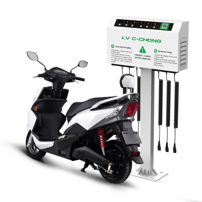 China DC 6 Lines E-bike OH0601-D Smart Fast Floor Electric Bicycles Charging Station for sale