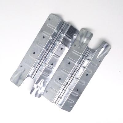 China Industrial Stamping Metal Sheet Pallet Collar 220*80*1.2mm Hinges For Wood Board Pallet Collar Hinges for sale