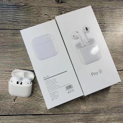 China Portable BT 5.0 Mini Wireless Earphone Airpro 5 Pro 5 In-Ear TWS Wireless Earphone Battery Display Air for sale