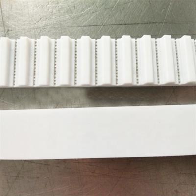 China HTD14M White color steel core open  Timing belt Standard Size for sale