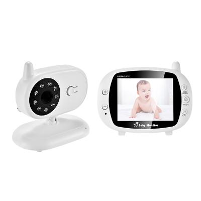 China Built-in Siren 3.5 Inch Wireless Video Baby Monitor Security Camera Night Vision 2 Way Baby Monitor Baby Monitor for sale