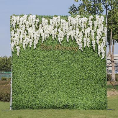 China Wedding Party Event Outdoor Decoration Artificial Greenary Flower Wall for sale