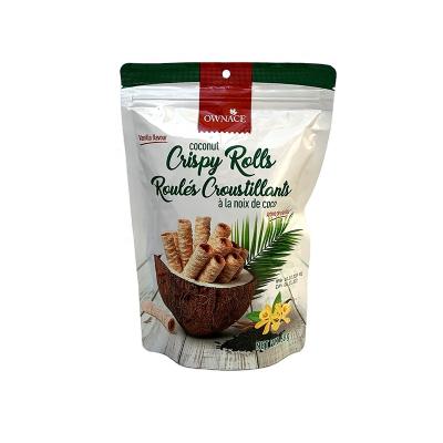 China Barrier Food Packaging Bag With Printed Laminated Colors Stand Up Pouch Snack Grade Ziplock Plastic Bag for sale