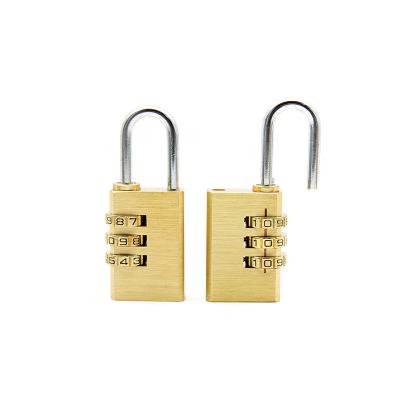 China Antique High quality brass combination lock combo padlock garden sheds furniture caravans container for sale