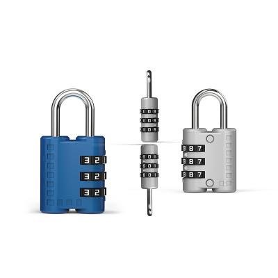 China Zinc Alloy Wholesale China Made Factory Top Security Combination Lock Safety Small Mini Cheap Zinc Alloy Combination Padlock for sale