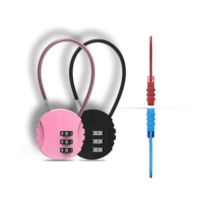 China Luxury Mechanical Master Lock Combination Mailbox Lock Luggage padlock digit front door gate bicycle gym school for sale