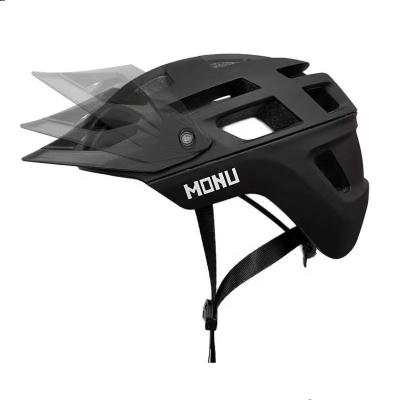 China CE Manufacturer Cycling Road Racing MTB Ultralight Professional Stylish Mountain Bike Bicycle Helmet Dustproof Windproof Monu For Sale With Sun Visor for sale