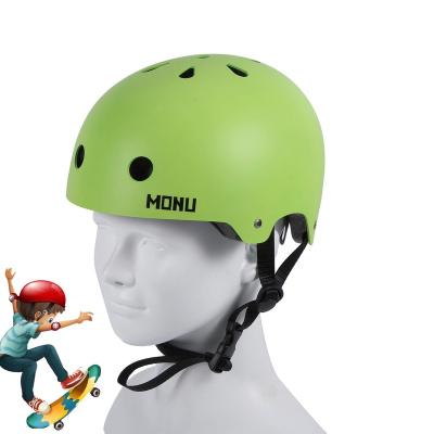 China Monu RTS Amazon Green ABS Shell And ENV Bike Helmet Skateboard Windproof Adult Urban Helmet With CE en1078 SPSC Certification for sale