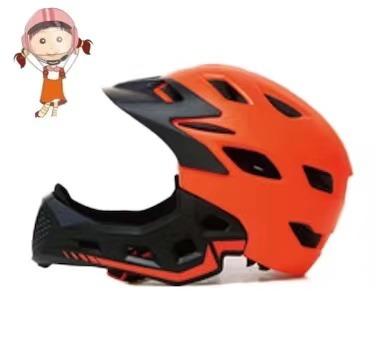 China Super Lightweight New Monu ENV Kids Full Face Mountain Bike Helmet Custom With Chin Protection With Better Breathable Performance For Kids MTB for sale