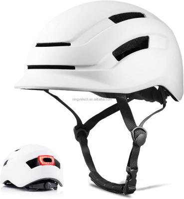 China Custom CE Integrated Bike / Recycling MONU Scooter MONU E-Scooter Smart Urban Customer Bike Rider / Helmet With Visor Bluetooth Led Light for sale