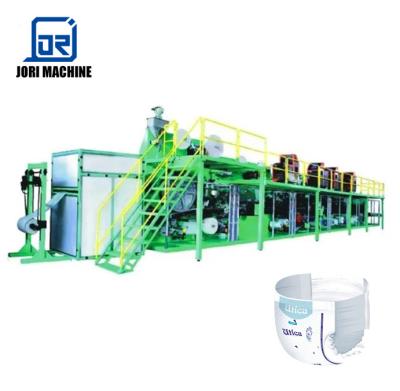 China Factory new technology selling best baby diaper making machine baby panty diaper making machine on sale for sale