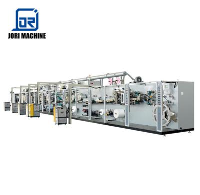 China New Advance High Speed ​​Hotel Sanitary Napkins Making Machine Production Line For Sale for sale