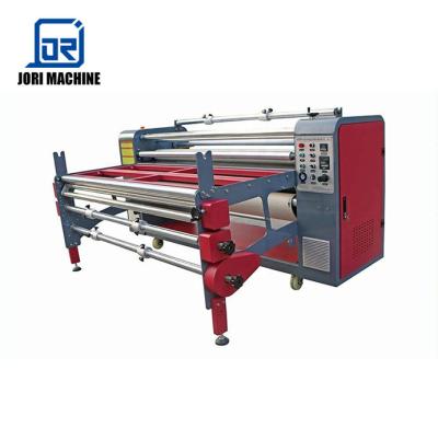 China Automatic Fuel Oil Roll To Roll Machine Roller Heating Machine Fabric Heat Transfer Printing On Price for sale