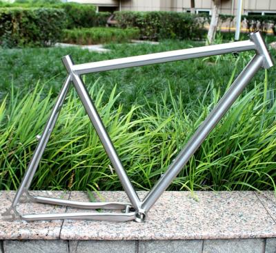 China 700C OEM Speed ​​Bike Titanium Single Frame Titanium Single Speed ​​Bikes Track Gear Bike Fixed Frame for sale