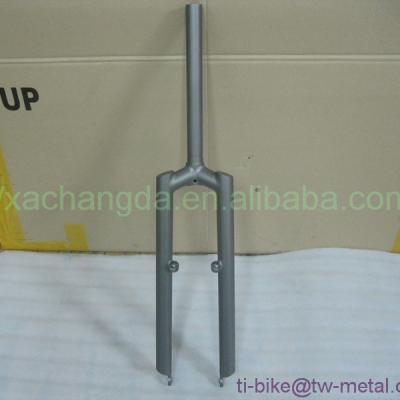 China Mountain Bikes XACD Titanium Bicycle Fork, Custom Bike Front Forks For Cycling, Factory Bicycle Fork For Bikes for sale