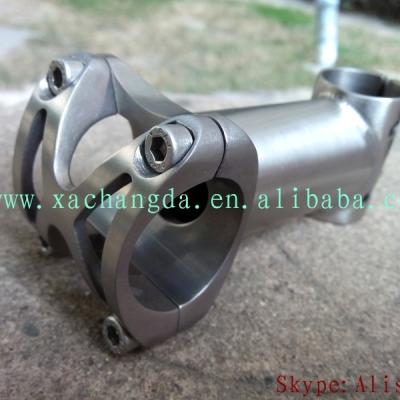 China Titanium hot sale! ! titanium stem for mtb use new design titanium stem bicycle stem wholesale for sale