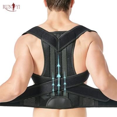 China Adjustable posture corrector for men and women, spine and back support for sale