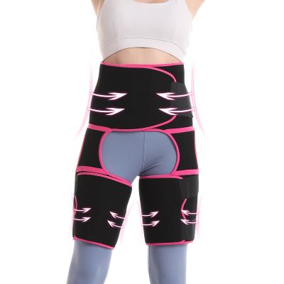 China Wholesale Adult Thigh Trimmer Neoprene Belly Butt Lifter Waist Legs Slim Trainer Belt for sale