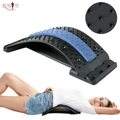 China Home+office+travel Massager Traction Device Lumbar Stretcher Relief For Low Back Pain Massage Tool for sale