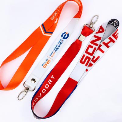 China Wholesale custom brand logo neck lanyard polyester/nylon lanyard best prices car manufacture for sale