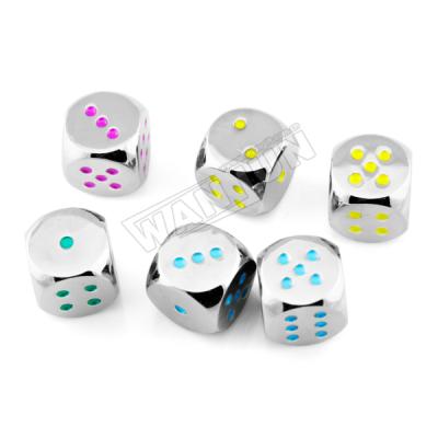 China Empty Metal Mini Multi Colorful Dice Modern/Simple/Cartoon Factory Cheap Custom Making Die Set for sale