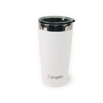 China Sustainable Stainless Steel 16oz Vacuum Insulated Travel Car Tumbler Mug Straight for sale