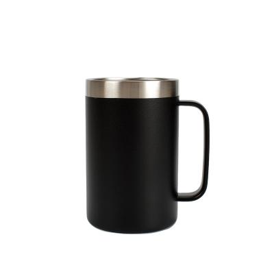 China Business Amazon Coffee Mugs Best Selling Stainless Steel Beer Mug With Lid for sale