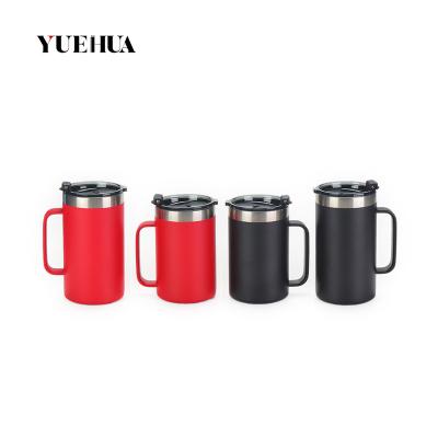 China Amazon Amazon PORTABLE Stainless Steel Coffee Mugs Vacuum Insulated Coffee Cups With Handle for sale