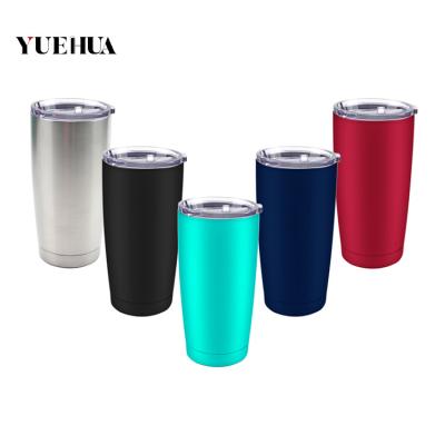 China Best Selling 20 oz Stainless Steel Vacuum Insulated Car Ride Tumbler Double Wall Sustainable Seafoam Color for sale