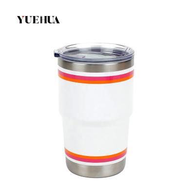 China New Disposable Tumbler Stainless Steel Cups With Lid for sale