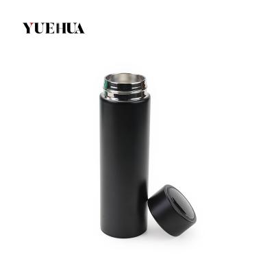 China Amazon Stainless Steel LED Temperature Display Viable Insulation Smart Bottle Smart Vacuum Flask for sale