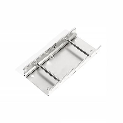 China Wholesale 2 low price stationery file folder nickel plated width 2 clip strong tube binder 50mm tube binder for folder. for sale