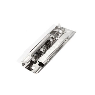 China Stationery Folder Office Supplies 100mm Strong Lever Clip Spring Metal Clip for sale