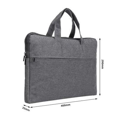 China Office School Waterproof Professional Stationery Product Waterproof Polyester Laptop Folder Document Bag for sale