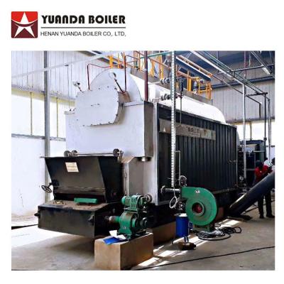 China Industrial Fuel Coal Rice Husk Steam Boiler 4 Ton Per Hour For Rice Mill Plant for sale