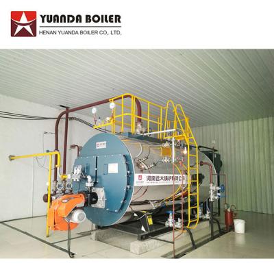 China Industrial Low Pressure Fire Tube 1000kghr Diesel Oil Steam Boiler for Tea Industry for sale