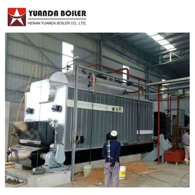 China Automatic Feeding Travelling Grate 4 tph Coal Fired Steam Boiler Textile Industry for sale