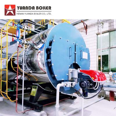 China PLC Automatic Control 4000kghr Diesel Oil Fired Steam Boiler for Corrugator Machine for sale