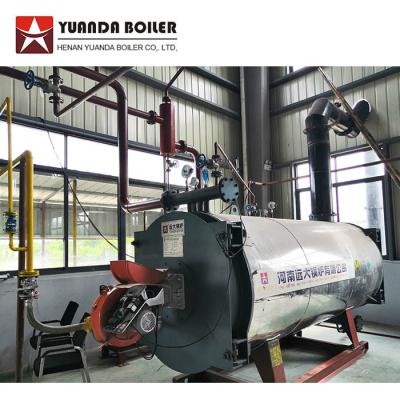 China YYQW  Industrial Fire Tube Three Coil Pipe Gas Thermal Oil Boiler Heater for sale