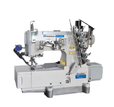 China Garment Shops Garment Shops ROSEW RS-562-FQ-DD Direct-Drive Flat Bed Coupling Sewing Machine (3 in 1 Function) for sale