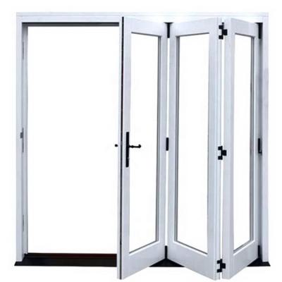 China Factory Direct France Style Folding Sliding Door Bifold Aluminium Door for sale