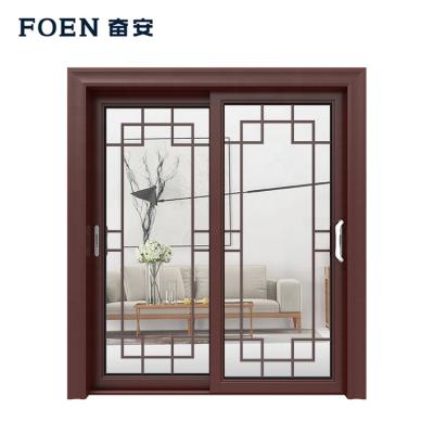 China China Factory Oem Wide Modern Main Gate Design Aluminum Door for sale